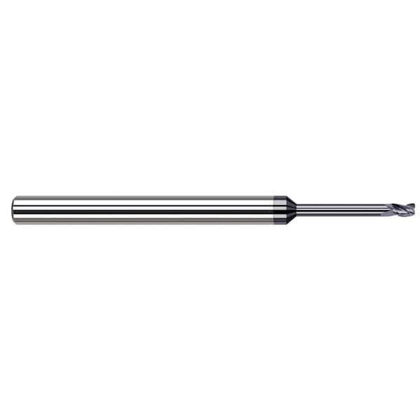 End Mill for Hi-Temp Alloys-Corner Radius .062" (1/16)Cutter DIAx.02" Radius x.093" (3/32)L of Cut
